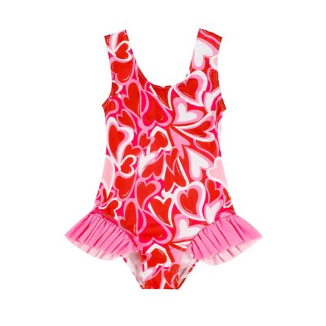 KONDYS Girls Swimsiut One Piece Bathing Suit Sleeveless Floral Print Ruffles Bikini Summer Beach