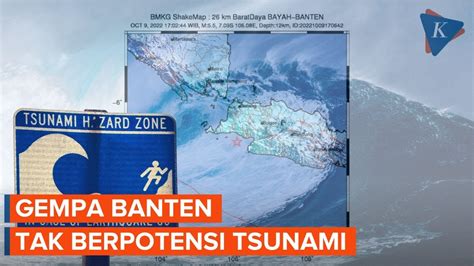 Gempa Magnitudo 5 5 Guncang Banten Tak Berpotensi Tsunami Youtube