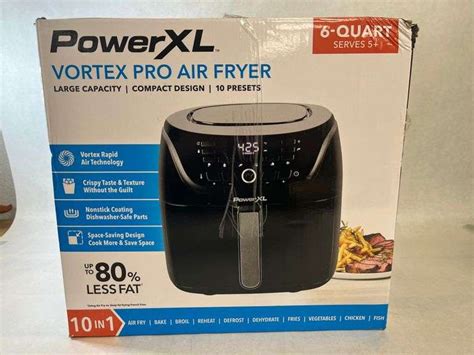 Powerxl Vortex Pro Air Fryer 6qt Used Rio Grande Trade