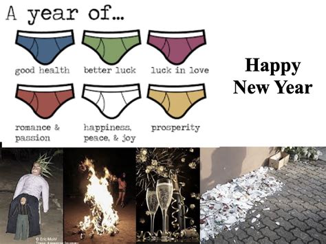 Strange New Year’s Traditions