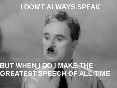 The Great Dictator Speech by Charlie Chaplin – Spiritual Shifts