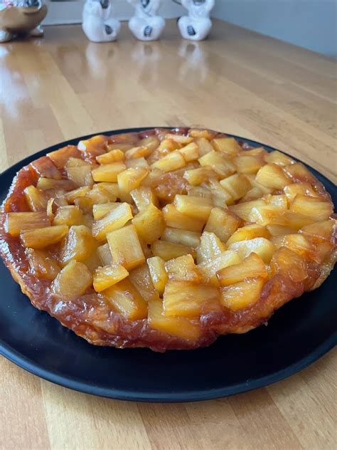 Recette Tarte Tatin Ananas Sur La Cuisine De Kiki Blog De Cuisine