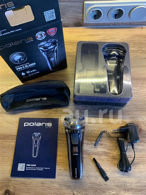 Электрическая бритва Polaris PMR 0305R wet&dry PRO 5 blades — купить в ...