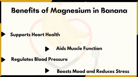 Benefits of Magnesium in Banana - Banana Dose