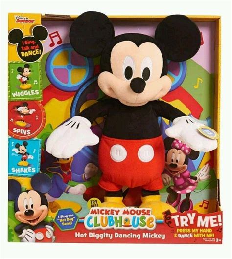 Disney Mickey Mouse Clubhouse Toy Hot Diggity Dancing Mickey New Fast Shipping