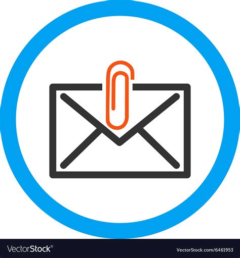 Email Attachment Symbol