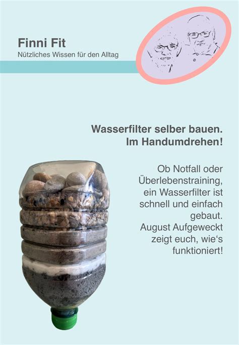 Wasserfilter Selber Bauen Im Handumdrehen Finni Fit