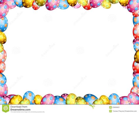 Easter Border Clip Art Preview Easter Eggs Borde Hdclipartall