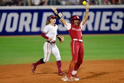 Florida State softball falls to Oklahoma in CWS opener