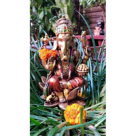 Beckon Venture Handcrafted Lord Ganesha Statue Showpiece Multicolor