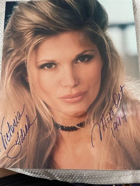 Playboy Model Victoria Zdrok Playmate Of October 1994 Autographed Photo With Coa Etsy Canada