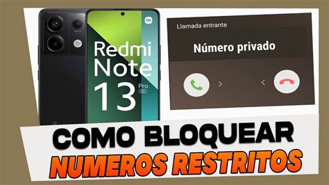 Como Bloquear Chamada De Numero Restrito Ou Privado No Xiaomi Redmi