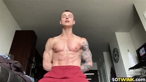 Stud Hoss Kado Works Out And Masturbates Solo Hardcore On Camera