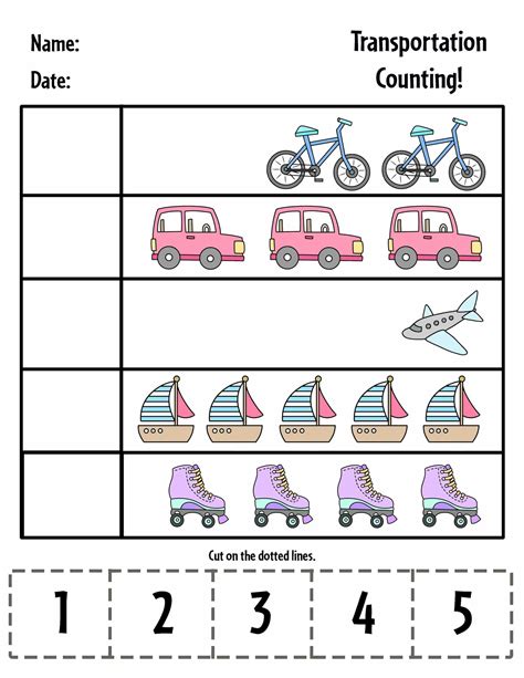 Matching Ocean Theme Worksheets For Preschoolers