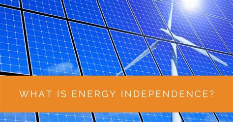 What Is Energy Independence Solar Panels Network USA