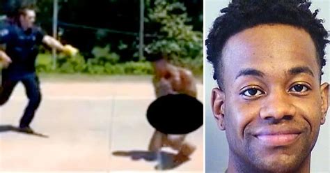 Watch Naked Man Run Along Busy Road Before Being Chased Down And Tasered By Cops Irish Mirror
