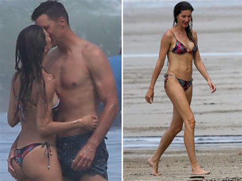 Tom Brady And Gisele S Hot Bikini Make Out Session