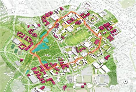 Virginia Tech Campus Map