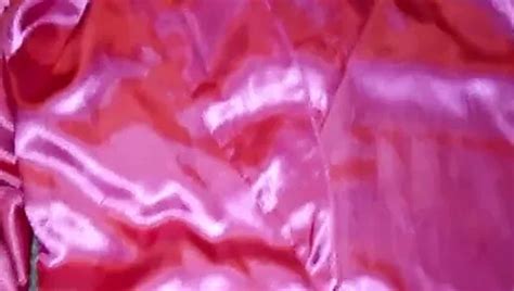 Hot Pink Satin Pajamas With Black Piping Xhamster