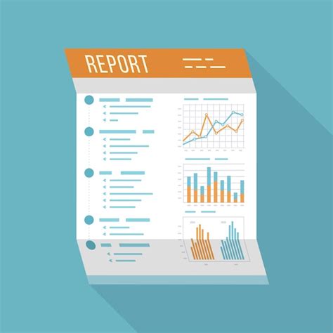 Paper Report Vectors & Illustrations for Free Download | Freepik