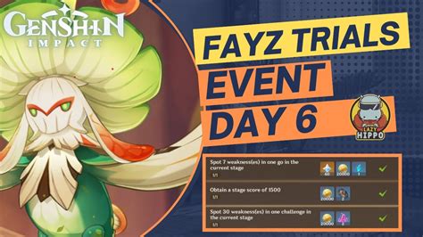 How To Play Fayz Trials Day 6 Event Guide Trial Characters Only High