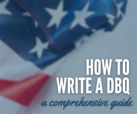 ᐉ How to Write a DBQ ☑️ What Is a DBQ?
