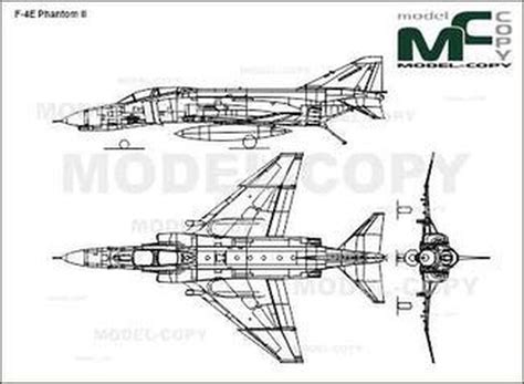 F E Phantom Ii D Drawing Blueprints Model Copy World Hot Sex