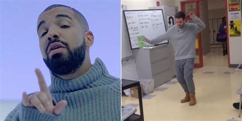 Hot Maths Teacher Dresses As Drake Is This A New Way Of Teaching