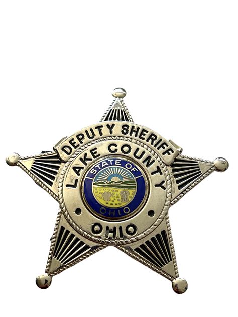 Lake County Sheriff Oh Deputy Star Badge