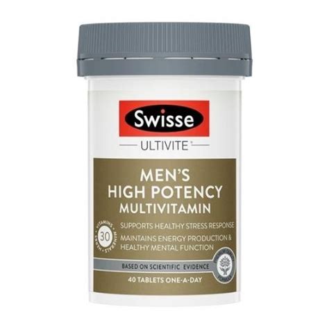 Swisse Men S High Potency Multivitamin Gi T T Nh T Th Tr Ng