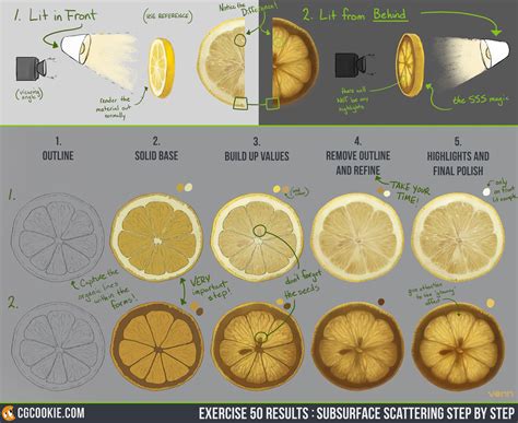 subsurface scattering sss cg cookie