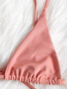 Bralette Thong String Bikini Set In LIGHT PINK ZAFUL 2025
