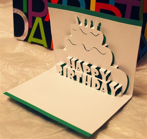 Happy Birthday Pop-Up Card. $4.75, via Etsy. | Pop up birthday cards ...