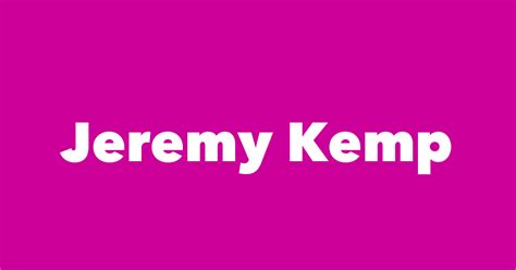 Jeremy Kemp - Spouse, Children, Birthday & More