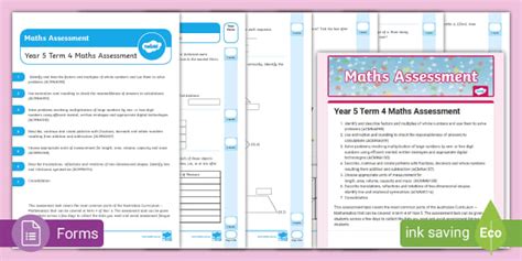 Year 5 Term 4 Maths Assessment Twinkl Teacher Made