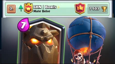 BEST LAVA LOON DECK In Clash Royale Boris Clash Royale YouTube