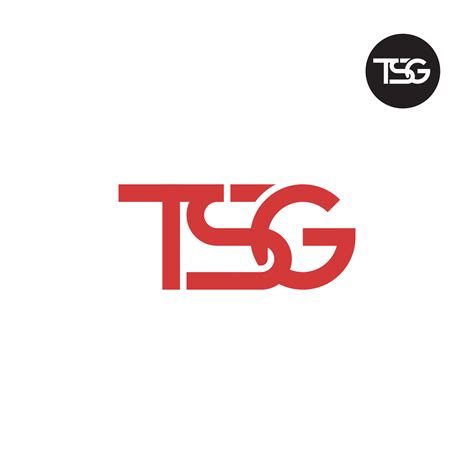 Letter Tsg Monogram Logo Design 36127402 Vector Art At Vecteezy