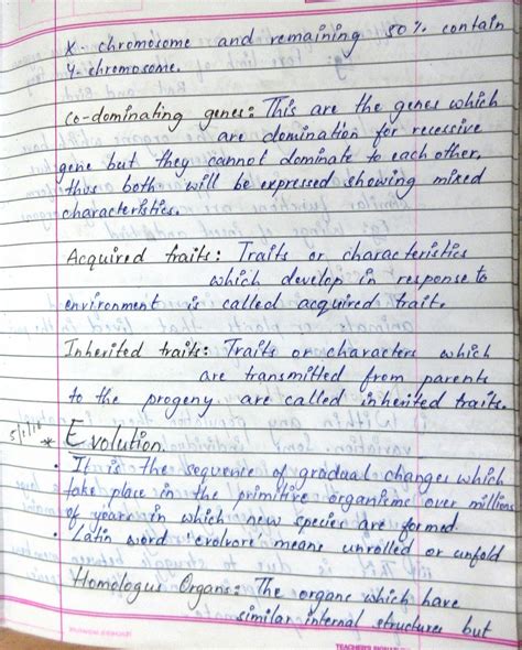 Class 10 Science Notes