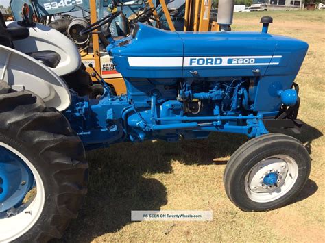 One Owner Ford 2600 Tractor