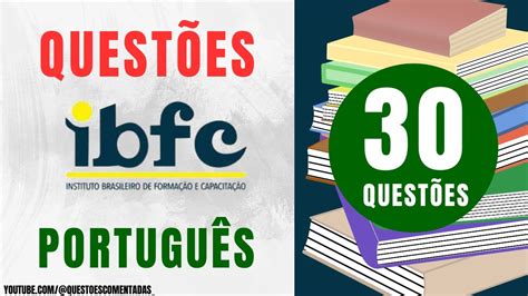 30 Questões de Português da Banca IBFC YouTube