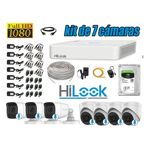 Ripley Hilook Kit C Maras Seguridad Con Audio Full Hd P