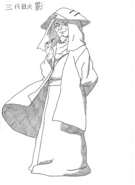 Sandaime Hokage By Dontsenior On Deviantart