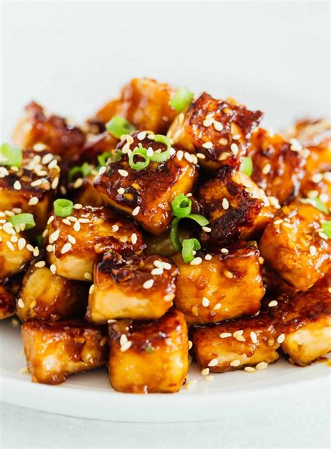 Sesame Garlic Fried Tofu Recipe | Table for Two