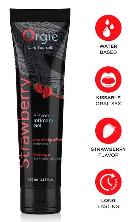Discount Strawberry Flavored Edible Lubricant Perfect For Oral Sex Ml Xxx Sex Shop
