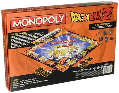 USAopoly Dragon Ball Z Edition Monopoly Board Game | eBay