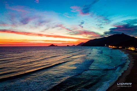 macumba beach rio brazil drone photography