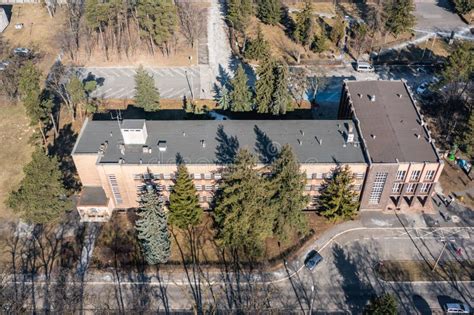 Town Hall In Area Of Huta Stalowa Wola In Poland Editorial Stock Photo