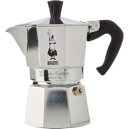 Bialetti Caffettiera Moka Express Manico Anti Scottatura Non Adatta A