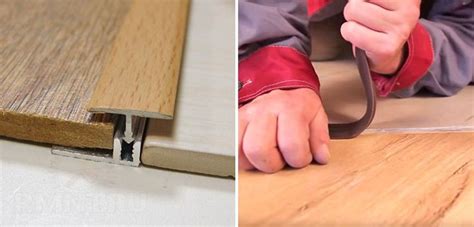 Стык плитки и ламината — жидкая пробка или порожек | Ламинат, Плитка ...