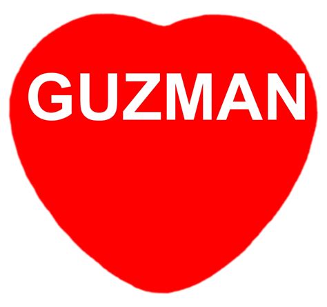 I Love Guzman Button. Fun Heart Shaped Button for Guzman Family Members ...